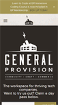 Mobile Screenshot of generalprovision.com